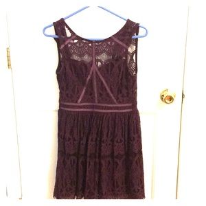 Lily Rose Purple lace dress